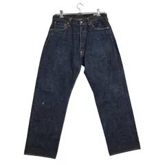美品】W32 EVISU 総柄 デニムパンツ 黄色 カモメペイント