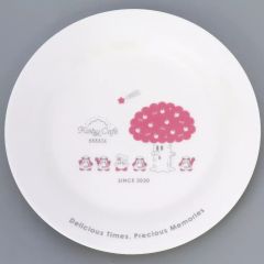 [중고]접시·찻잔 커비 & 와돌디 & 위스피우즈(SINCE 2020) 수베니아 플레이트(대) [별의 커비 커비 카페 in 캐널시티 하카타] 메뉴 주문 특전