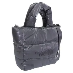 [ザノースフェイス] バッグ メンズ レディース ショルダーバッグ 2way 斜めがけ ナイロン プランピー トートバッグ PLUMPY TOTE BAG MINI (SILVERGRAY/グレー) [並行輸入品] 