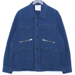 未使用 DIGAWEL Hunting jacket サイズ2 インディゴ ブルー DWYA016のサムネイル