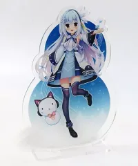 【中古】アクリルスタンド・アクリルパネル [単品] 雪景シキ 描き下ろしアクリルフィギュア 「PS4/Switchソフト ハミダシクリエイティブ 初回限定特装版」 同梱特典