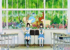 リズと青い鳥」キービジュアル - 「リズと青い鳥」新ビジュアル