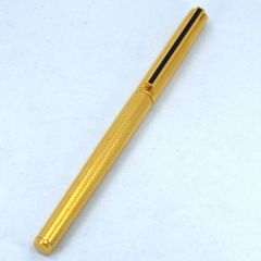 Dunhill ダンヒル キャップ式 ボールペン ゴールド 筆記確認済み