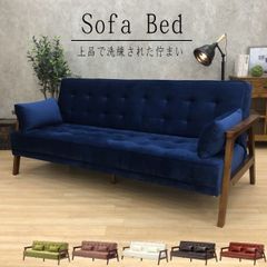 メルカリ最安値☆ スウェード の 肌触り 3人 掛け ソファーベッド メルカリ最安値☆ スウェード の 肌触り 3人 掛け ソファー