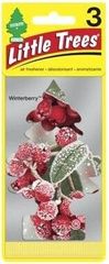 【☆期間限定販売☆】39.【Winter Berry (ウィンターベリー)】Little Trees 3個set / エアフレ 芳香剤 エアフレッシュナー 吊り下げ リトルツリー アメリカン雑貨