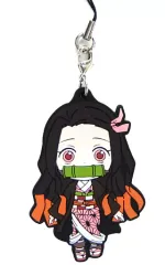 【中古】ストラップ(キャラクター) 竈門禰豆子A ラバーストラップ きゅんキャラいらすとれーしょんず 「一番くじ 鬼滅の刃」 F賞