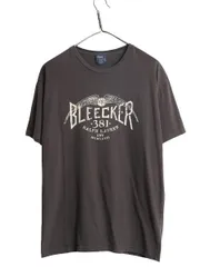 【お得なクーポン配布中!】 90s ポロ ラルフローレン プリント 半袖 Tシャツ メンズ M / 古着 90年代 オールド ヘビーウェイト コットン クルーネック カットソー 灰