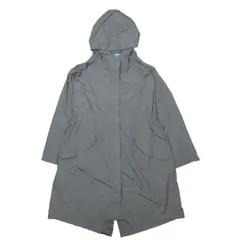 ジルサンダー JIL SANDER レインコート マウンテンパーカ スプリングコート ポリエステル フーディ 長袖 アウター グレー 34 メンズ レディース のサムネイル