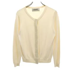 ROPE' ロペ 長袖 カーディガン M オフホワイト レディース 古着