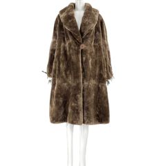 極美品 FENDI フェンディ ミンク ミンクコート ブラワン ファー サイズ38