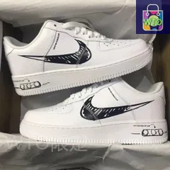 NIKE ナイキ スニーカー ナイキ AIR FORCE 1 LOW SKETCH - WHITEエア フォース ワン スケッチ ホワイトメンズ スニーー WHITE/BLACK-WHITEメンズ レディース-WTO輸入2