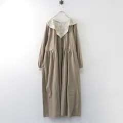 サマンサモスモス Samansa Mos2 SM2 前後着チャーチワンピース F/ベージュ トップス 長袖 【2400014336252】