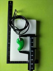 天然石 マレーひすい の ネックレスです。チェーンは約60㌢プラステールチェーン5㌢！