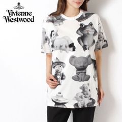 25SS新作モデル ヴィヴィアン・ウエストウッド Vivienne Westwood レディース トイプリント CLASSIC Tシャツ【FIGURINE】 3G010013 FIGURINE/【2025SS】m-tops