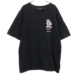 XLARGE エクストララージ 半袖 Tシャツ XL 黒 メンズ 古着