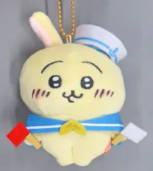 【中古】キーホルダー うさぎ(セーラー) ぬいぐるみキーチェーン 「ちいかわ なんか小さくてかわいいやつ」 神戸限定