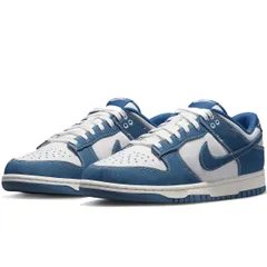 2024年最新】nike dunk low retro se summit white/industrial blue