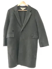 SUNSEA サンシー 14AW カットオフメルトンチェスターコート グレー サイズ：1のサムネイル