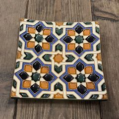 楽天市場】【円柱皿直径10cm】スペイン グラナダ陶器 小皿 雑貨