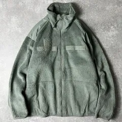 13年製 米軍実物 ECWCS GEN3 フリース ジャケット S-S / ミリタリー フォリッジ グリーン エクワックス レベル3