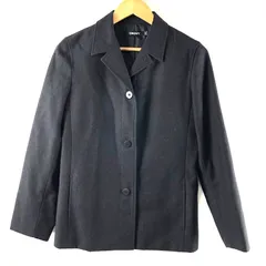 ダナキャランニューヨーク DKNY ジャケット テーラード サイドポケット 裏地付き グレー系 ダークグレー 6サイズ 2025061500021