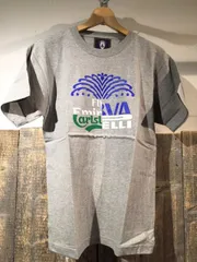 【新品】6ヤードボックス　サッカースポンサー Ｔシャツ　グレー　サイズ L・Ｍのサムネイル