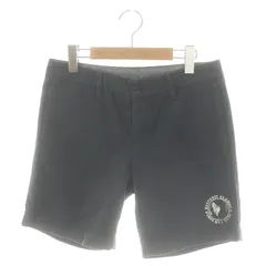 ヒステリックグラマー HYSTERIC GLAMOUR コットン ガールプリントショートパンツ ボタンフライ S 紺 ネイビー /MF ■OSのサムネイル
