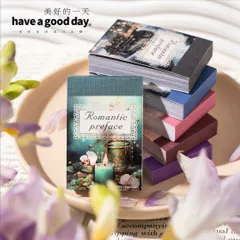 【300枚】豆本　人物　コラージュ 浪漫序章系列6種 おすそ分け  紙モノ　素材