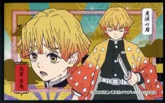 【中古】食玩 ステッカー・シール 我妻善逸(横) 「鬼滅の刃 デコステッカー ガムつき」