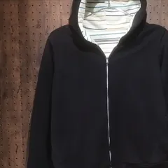 EARTH MUSIC&ECOLOGY アースミュージックアンドエコロジー　リバーシブルフルジップパーカー　サイズ１