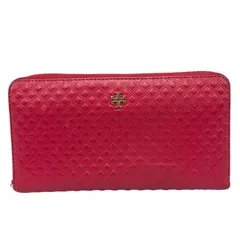 TORYBURCH トリーバーチ キルティング 長財布 ピンク ブランド 財布 レザー かわいい ラウンドファスナー 中古 W４