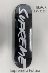 真作 FUTURA フューチュラ 直筆原画 サイン入 supreme ステッカー Supreme - Futura Logo Sticker | クリア背景のステッカー