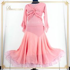 【フラダンス衣装】イエロー ワンピース ドレス 黄 ピンク オレンジ ハイビスカス柄 花柄 フリル イエロー ふんわり かわいい フラダンス衣装】イエロー ワンピース ドレス 黄 ピンク
