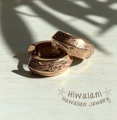 【 両耳 】【 ハワイアンジュエリー 】 ワイド フープ ワンタッチ ピアス ( ピンクゴールド ) 12mm サージカルステンレス 316L / ニッケルフリー 金属アレルギー対応 / つけっぱなし 錆びない / 送料無料 / ギフト ラッピング プレゼント
