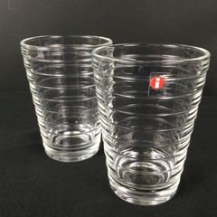 1304 iittala イッタラ AINO AALTO アイノアールト ペア 2個 セット タンブラー グラス ブランド食器