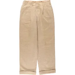 古着 ~60年代 UNKNOWN へリンボーン ツータック スラックスパンツ メンズw31相当 ヴィンテージ/eaa522199