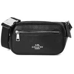 新品 コーチ COACH ショルダーバッグ エリアス ミニ ベルトバッグ ブラック