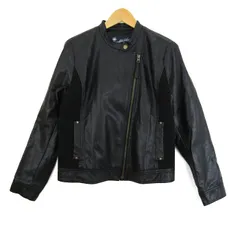 サニーレーベル アーバンリサーチ ライダースジャケット レザージャケット アウター レディース 38サイズ 黒系 Sonny Label 【中古】