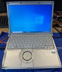 Panasonic CF-N10CWHDS CPU:Core-i5-2520M 2.5MHz メモリ:4GB　HDD:300GB
