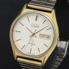 SEIKO TYPE II 7123-503B 70〜80年製 クォーツ 腕時計 Seiko Type II quartz watch 7123-503B, case no.8N0375, made