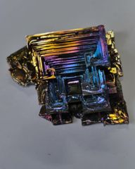 ビスマス結晶　蒼紫金