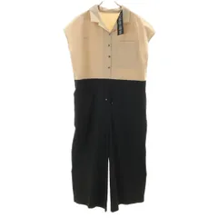 未使用 Q キュー COOLタッチ オールインワン FREE/2 ブラック つなぎ レディース 古着