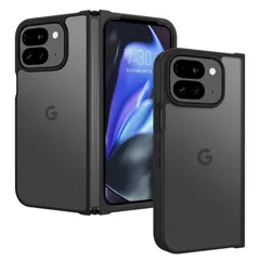 新品 DOMAVER Google Pixel 9 Pro Fold ケース ワイヤレス対応 TPU+PC 耐衝撃 マット仕上げ 指紋防止 軽量 薄型 ピクセル 9ProFold カバー ワイヤレス充電対応 google pixel 9 pro fold スマ