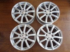 7J-17インチ 5H114.3 +40 Weds JOKER ジョーカー 中古 アルミ ホイール 4本 RAV4などに♪