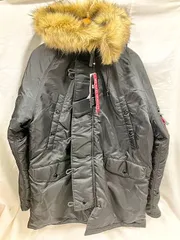 【タグ付新品】ALPHA INDUSTRIES アルファインダストリーズ MIL-J-6279 TYPE N-3B メンズ フライトジャケット 黒 ブラック L☆