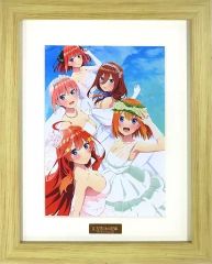 五等分の花嫁 5周年 楽天限定特典 A5キャラファイングラフ シリアル