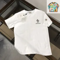 【今日特価】Moncler Letter Print サマー Tee