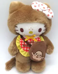 【中古】ぬいぐるみ ハローキティ Sサイズ ぬいぐるみ 「ハローキティ×モンチッチ」