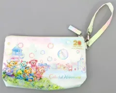 【中古】雑貨 集合 スーベニアおてふきキャリー 「Duffy and Friends-ダッフィー＆フレンズ- ダッフィー＆フレンズ20周年：カラフルハピネス」 東京ディズニーシー限定