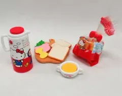 【中古】食玩 トレーディングフィギュア 5.かさねてサンドイッチ 「ハローキティ お料理だいすき!」